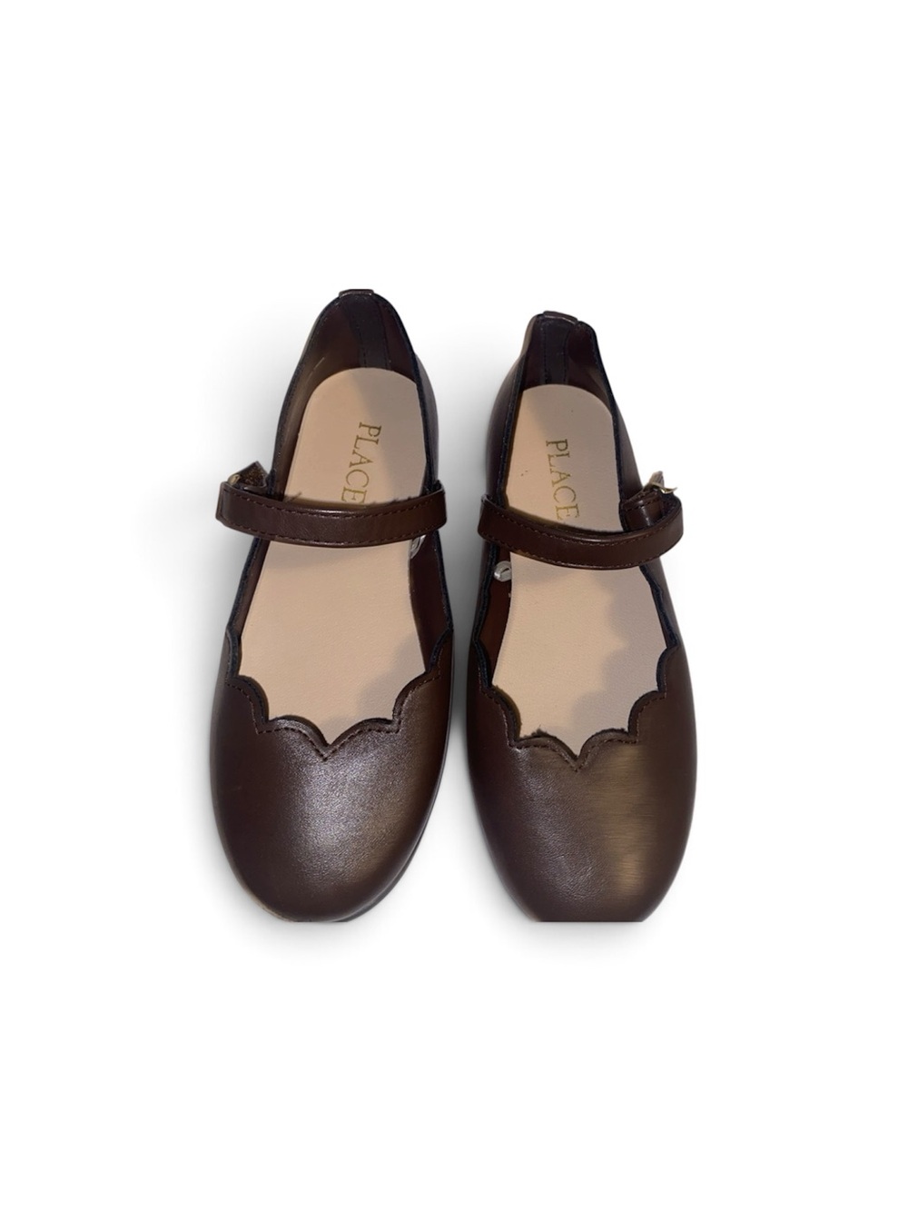 The Children's Place Girls' Brown Mary Jane Dress Shoes